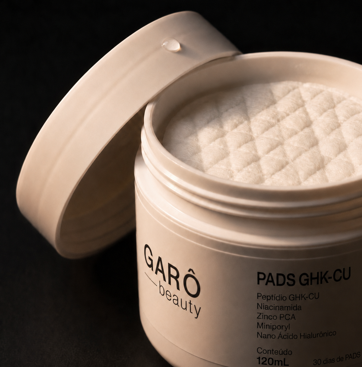Pads GHK-CU pote aberto